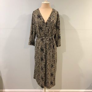 Zara Animal Print Dress